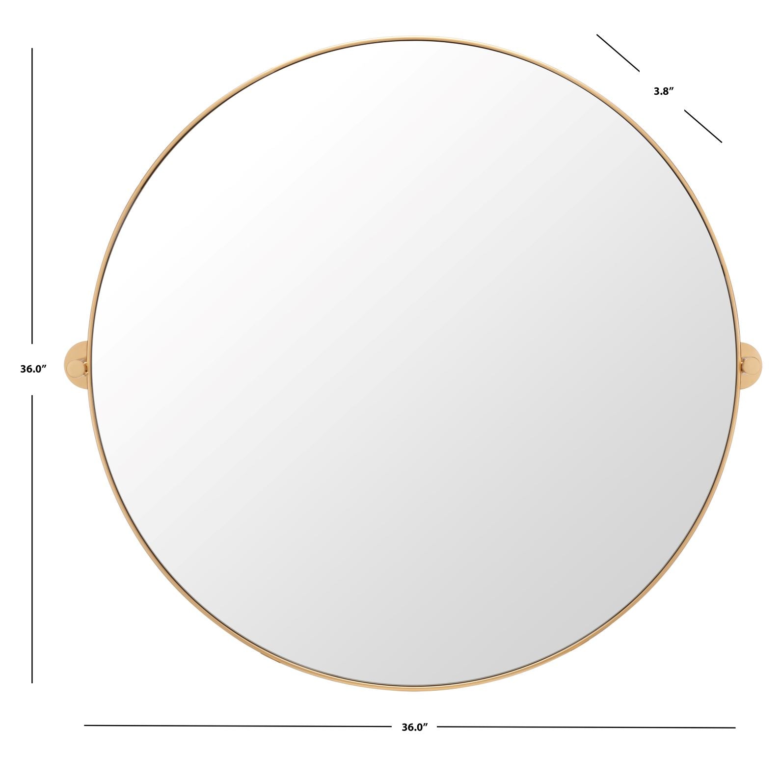 Safavieh Eldia Mirror , MRR2000 - Gold