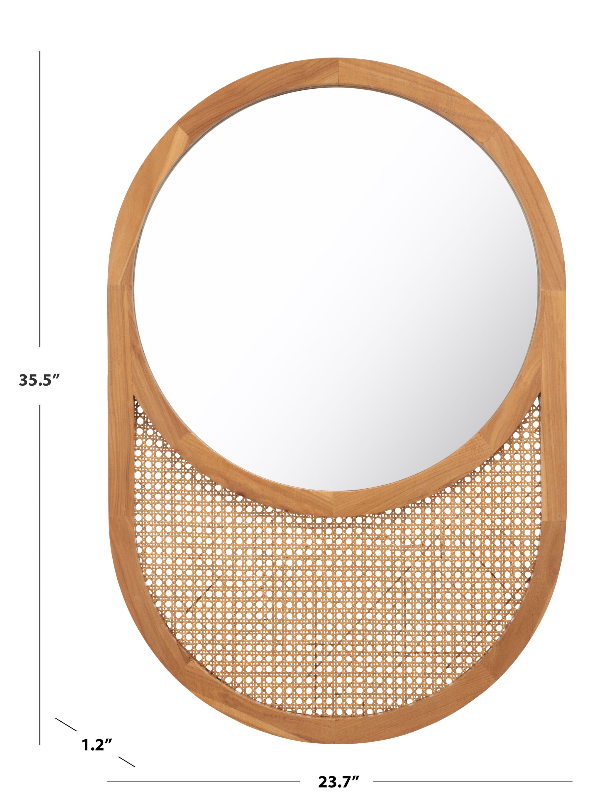 Safavieh Danya Mirror , MRR2019 - Natural