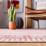 Safavieh Montage 271 Rug, MTG271 - Red / Fuchsia