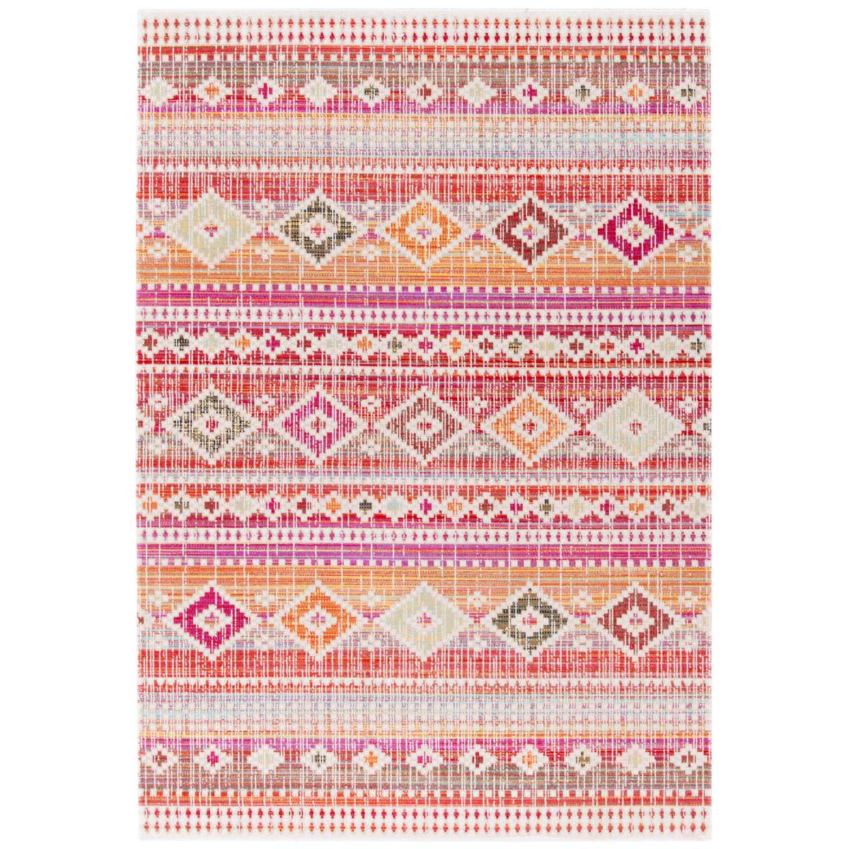 Safavieh Montage 271 Rug, MTG271 - Red / Fuchsia