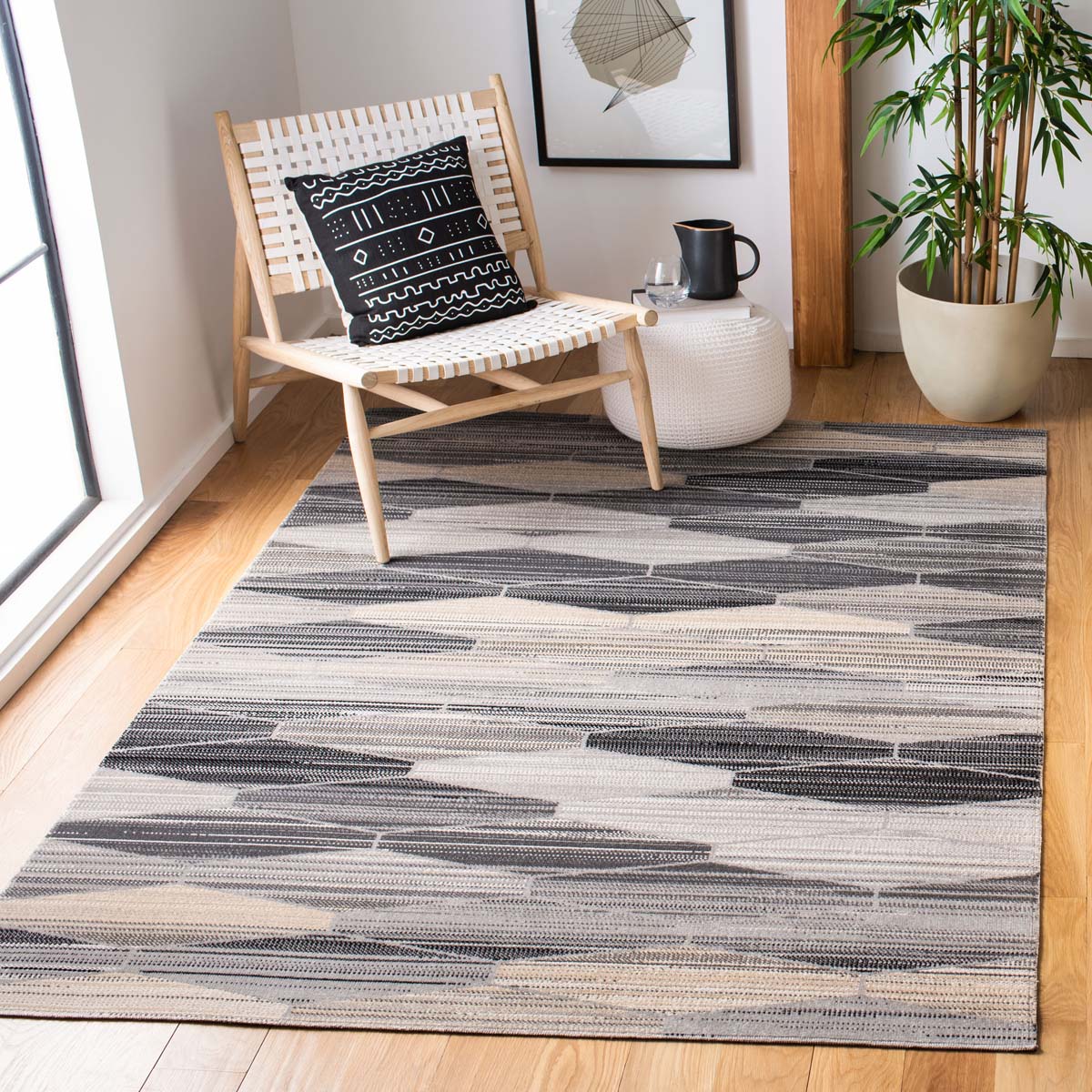 Safavieh Montage 301 Rug, MTG301 - Grey / Dark Grey