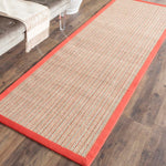 Safavieh Natural Fiber 42B Rug, Nf442B - Rust / Rust