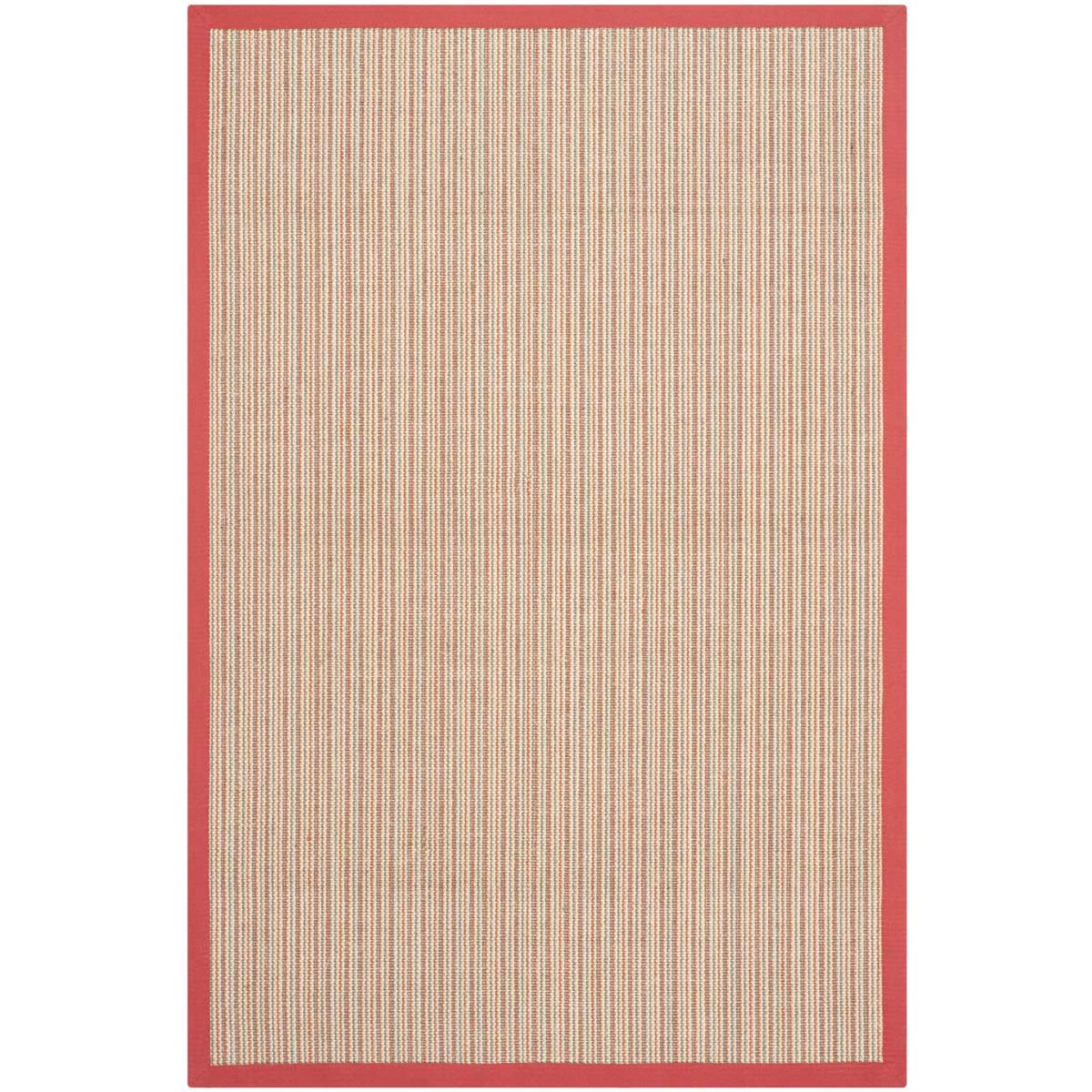 Safavieh Natural Fiber 42B Rug, Nf442B - Rust / Rust