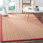 Safavieh Natural Fiber 42B Rug, Nf442B - Rust / Rust