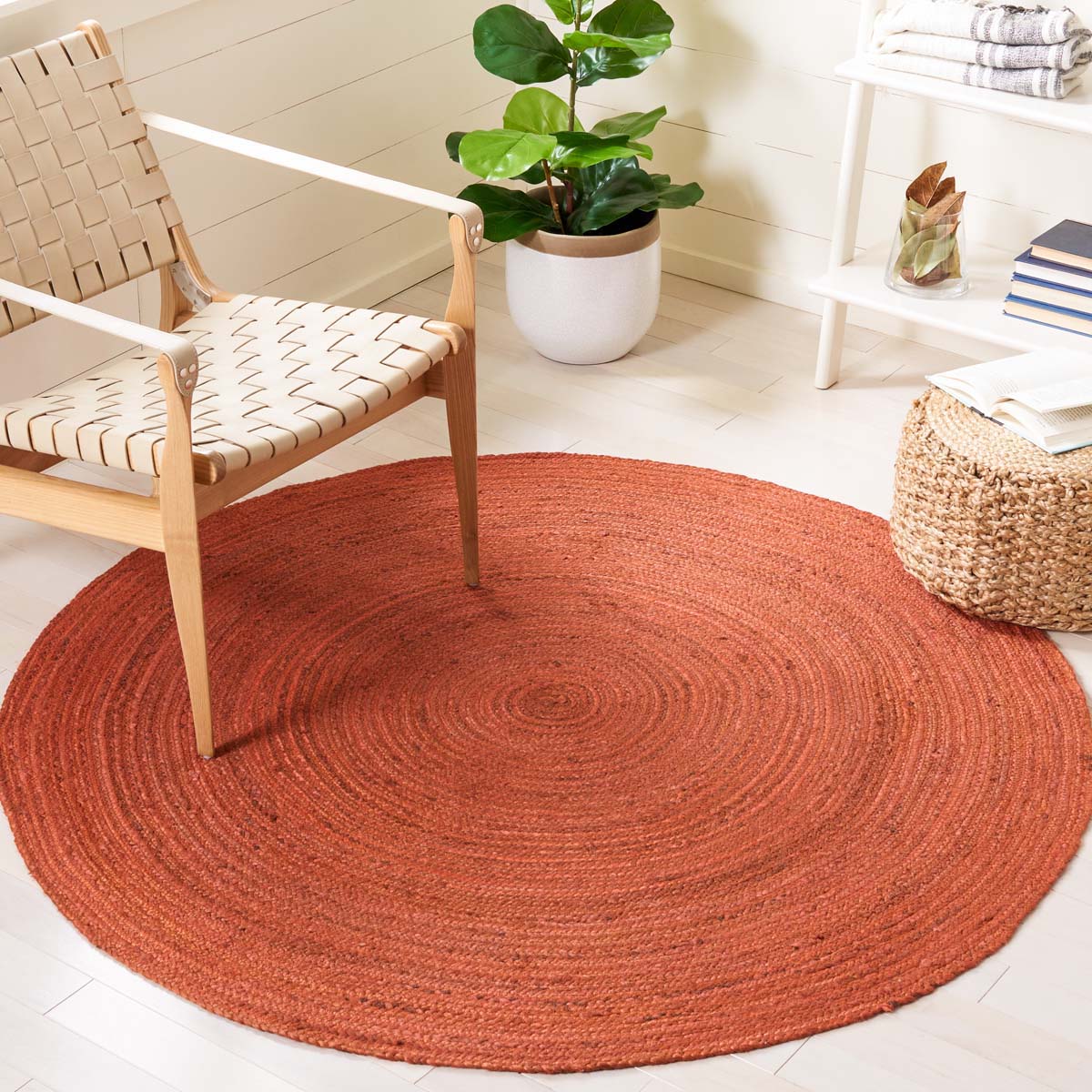 Safavieh Natural Fiber 901 Rug, NFB901 - Rust