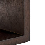 Safavieh Munson 2 Shelf 1 Drawer Nightstand, NST6603 - Dark Oak