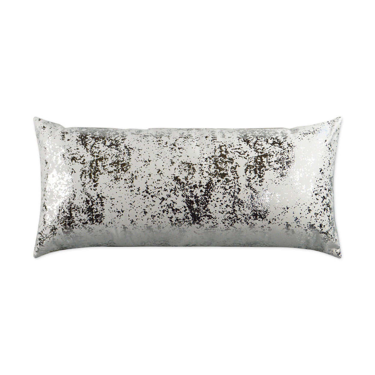 Sand Dune Lumbar Outdoor Throw Pillow - White | DV KAP