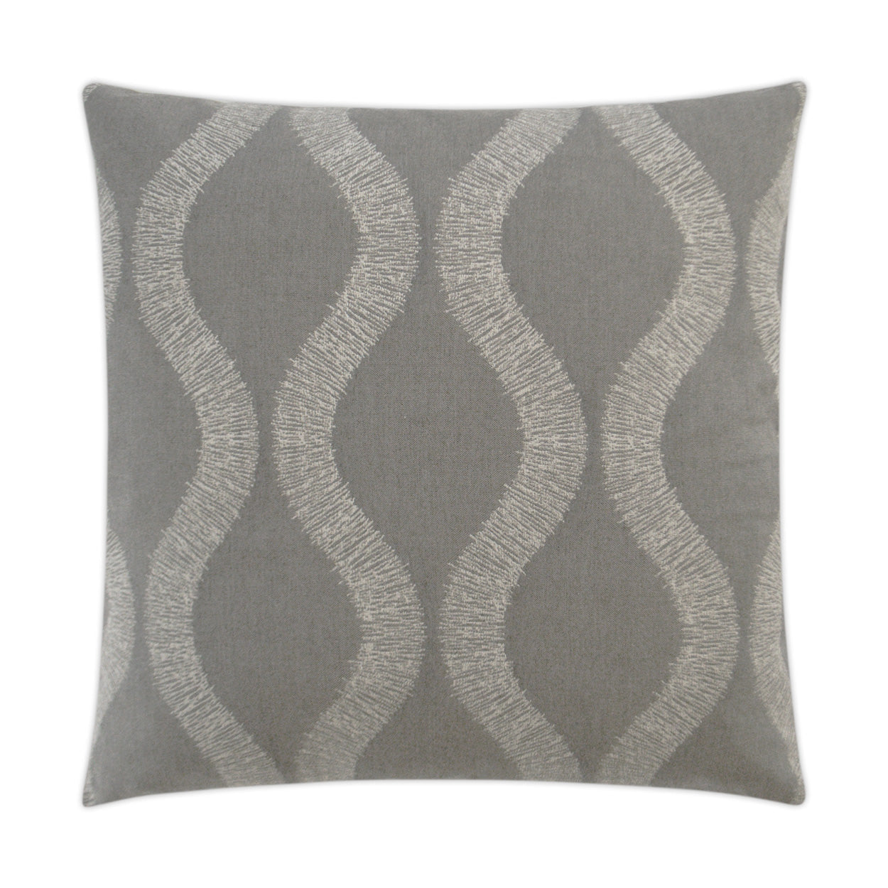 Overlock Outdoor Throw Pillow - Stone | DV KAP