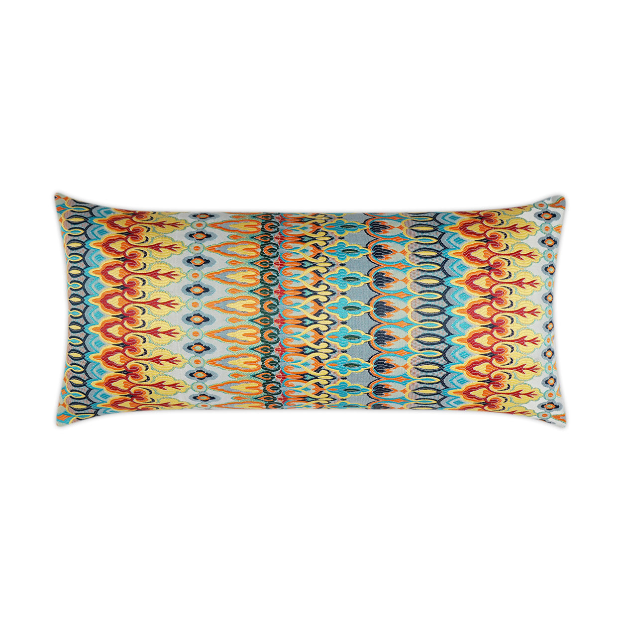 Kanthum Lumbar Outdoor Throw Pillow - Multi | DV KAP