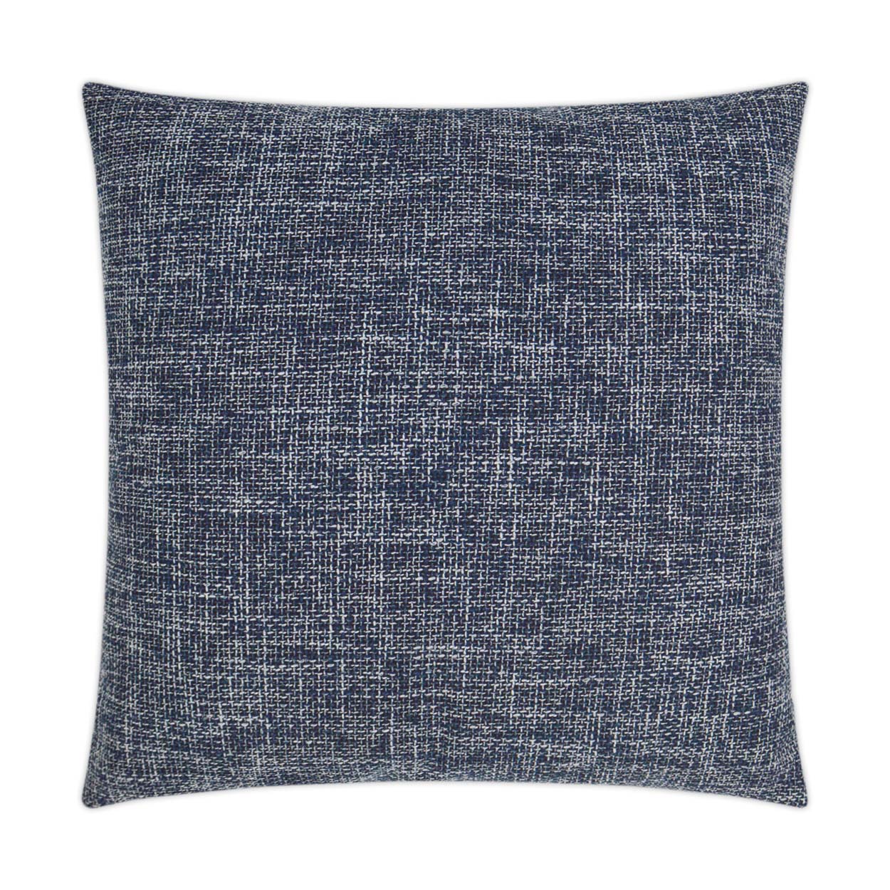 Double Trouble Outdoor Throw Pillow - Navy | DV KAP