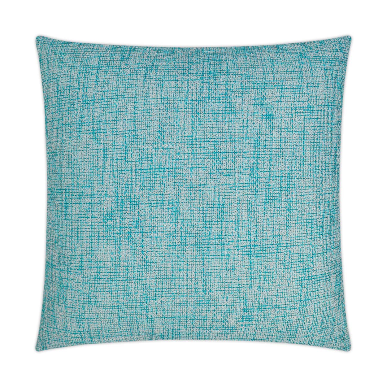 Double Trouble Outdoor Throw Pillow - Turquoise | DV KAP