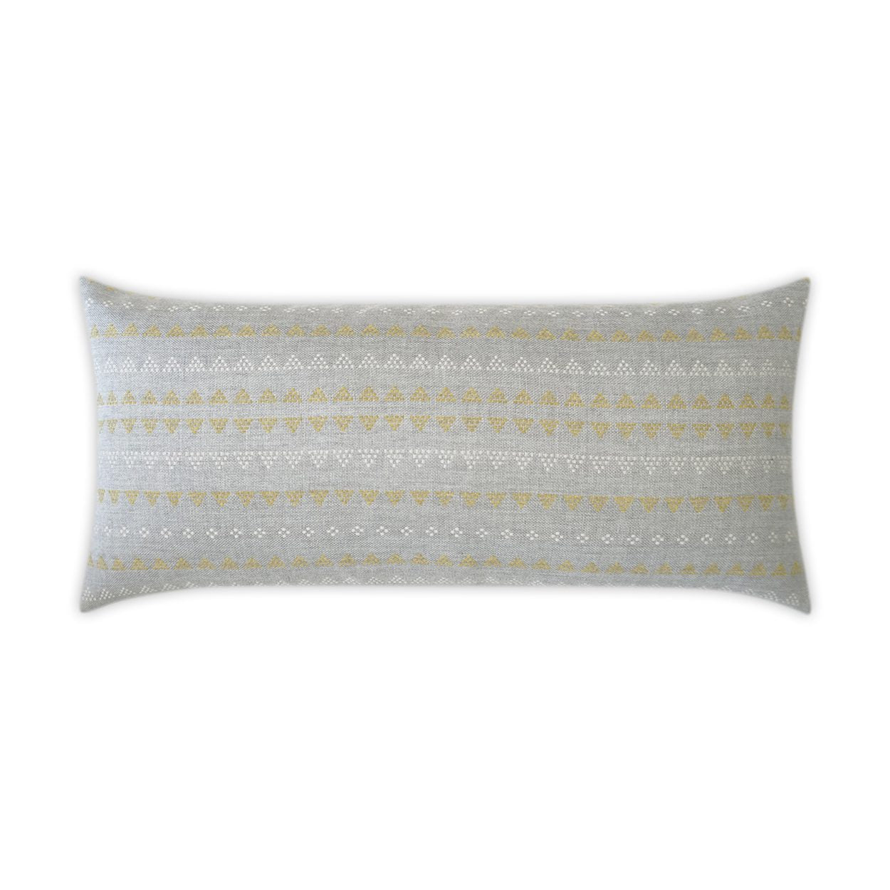 Sampler Lumbar Outdoor Throw Pillow | DV KAP