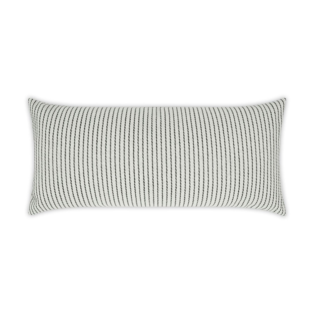 Linus Lumbar Outdoor Throw Pillow - Charcoal | DV KAP