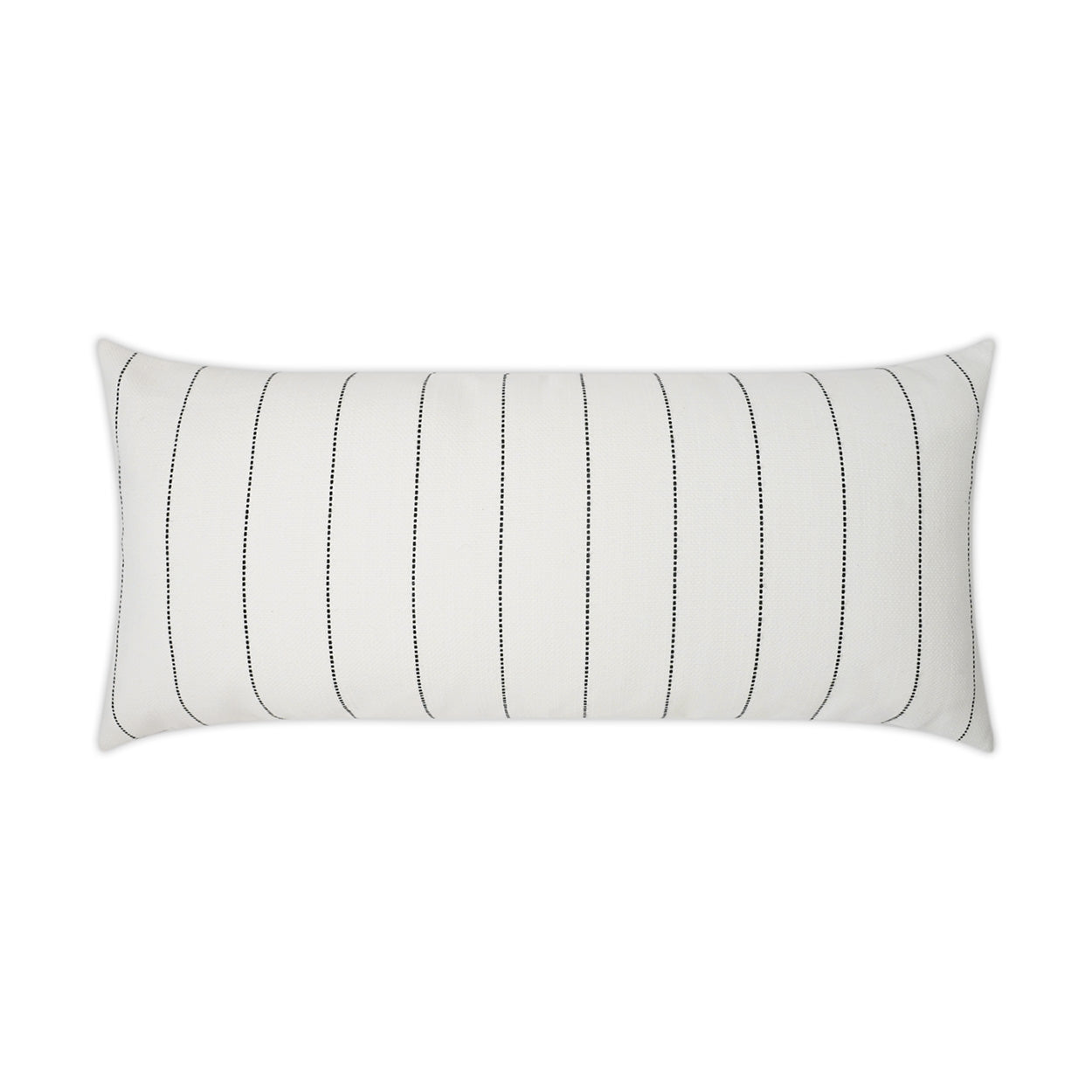 Malibu Lumbar Outdoor Throw Pillow - White | DV KAP