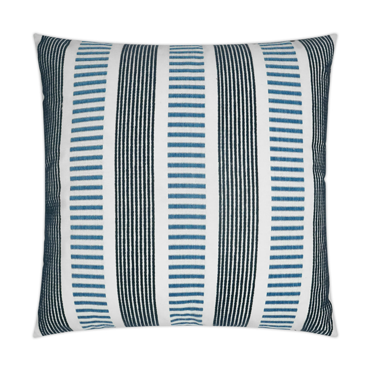 Sideline Outdoor Throw Pillow - Indigo | DV KAP