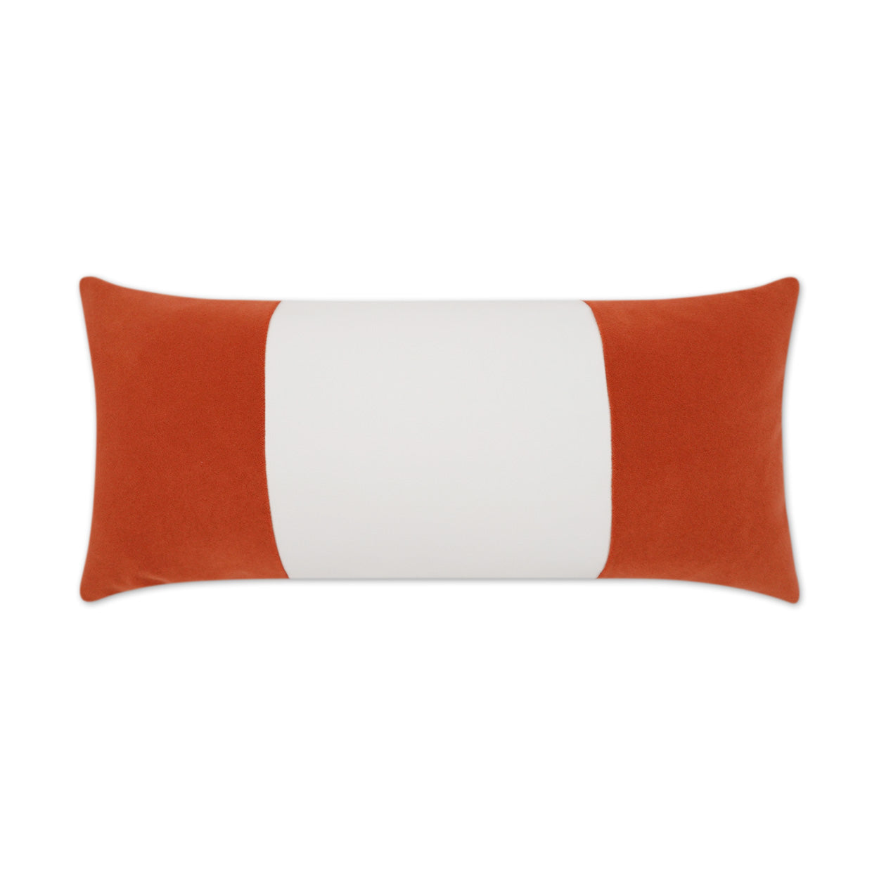 Sundance Band Lumbar Outdoor Throw Pillow - Orange | DV KAP