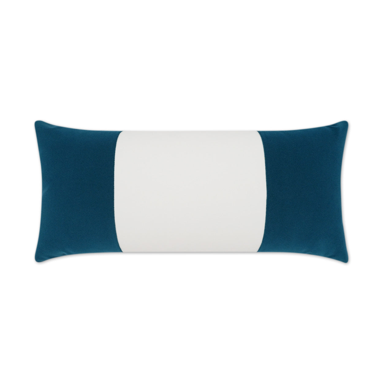 Sundance Band Lumbar Outdoor Throw Pillow - Peacock | DV KAP