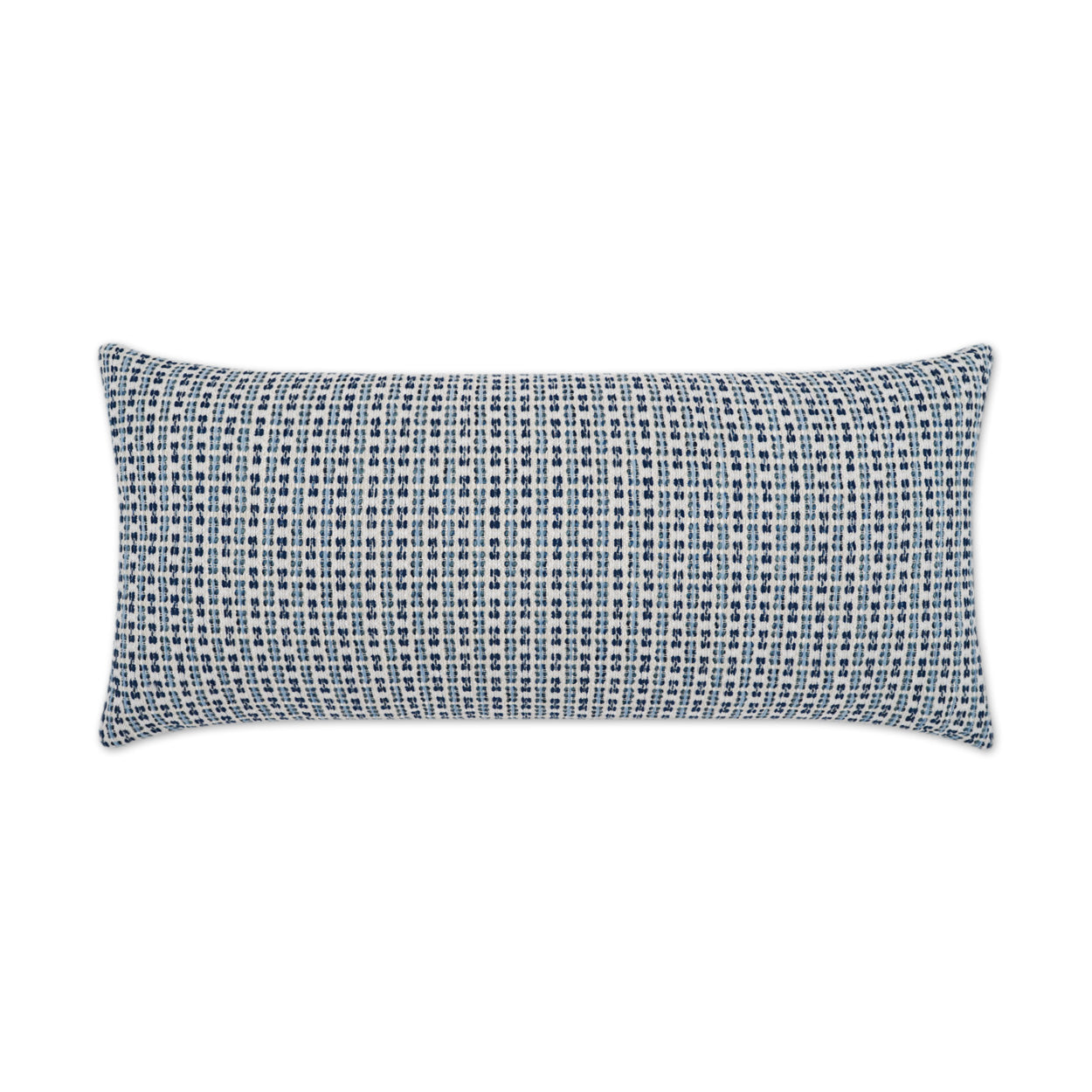 Kittery Lumbar Outdoor Throw Pillow - Blue | DV KAP