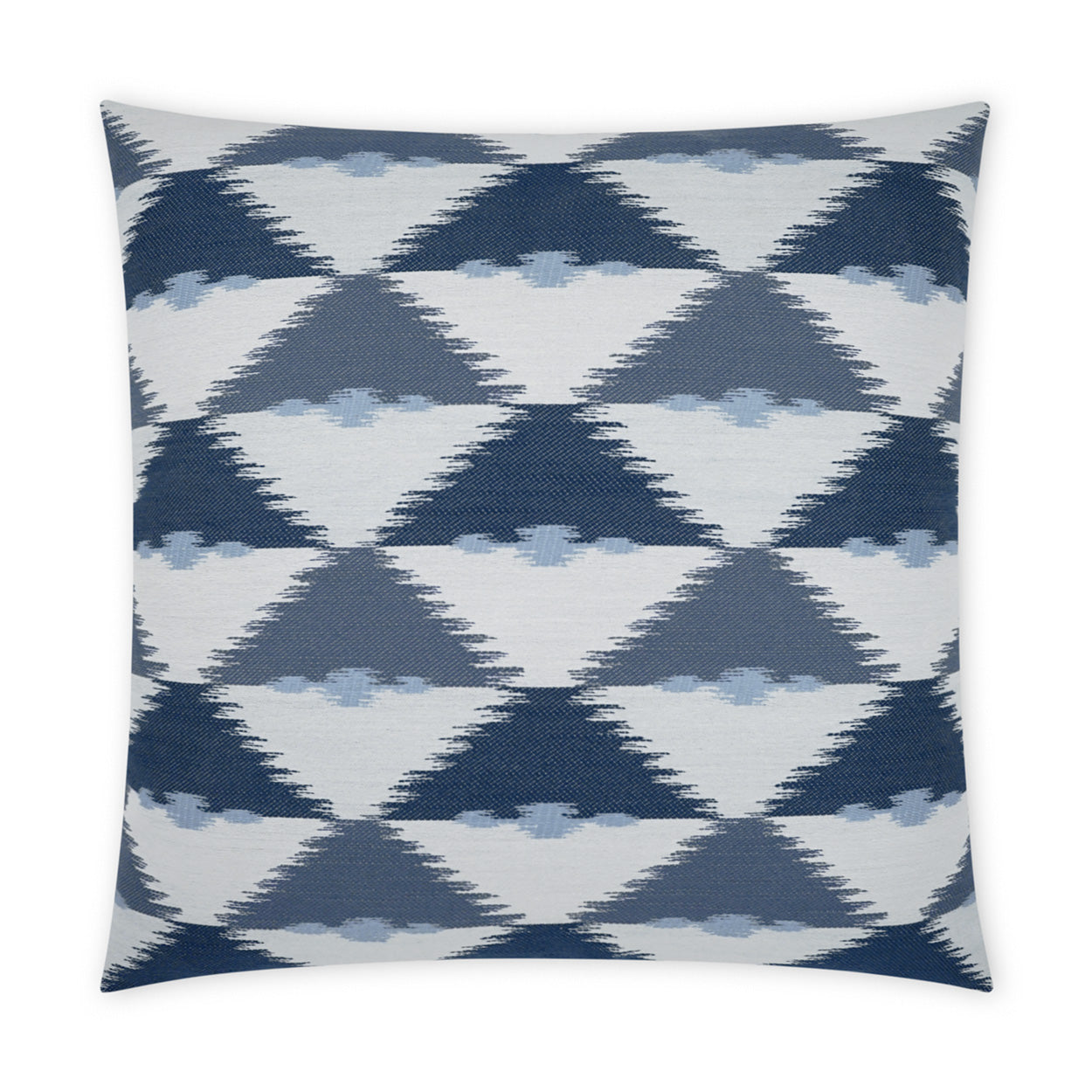 Duality Outdoor Throw Pillow - Indigo | DV KAP