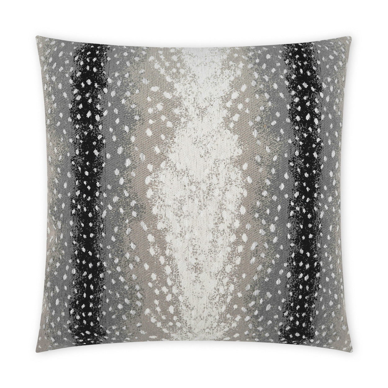 Cerbiatta Outdoor Throw Pillow - Onyx | DV KAP