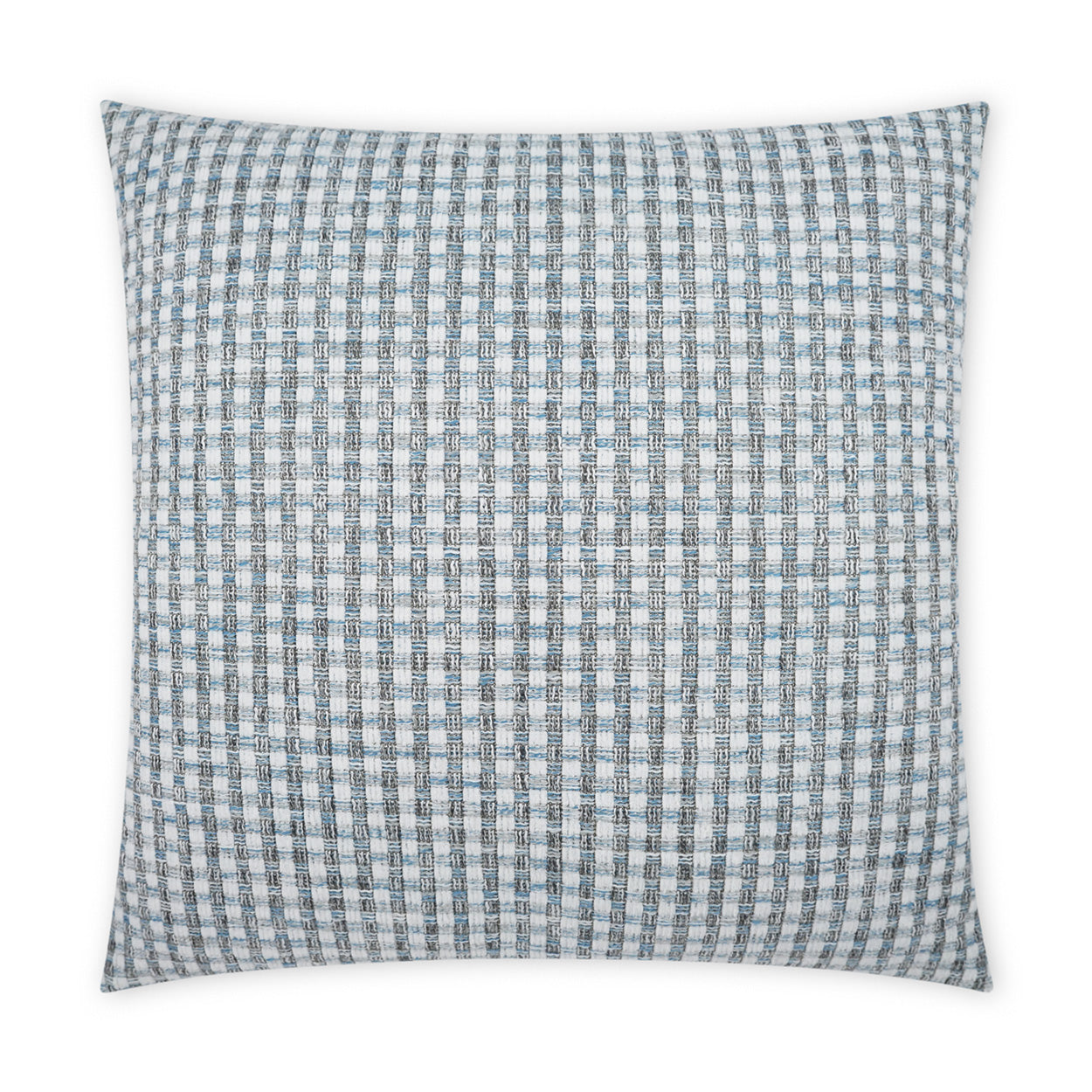 Heart Stone Outdoor Throw Pillow - Blue | DV KAP