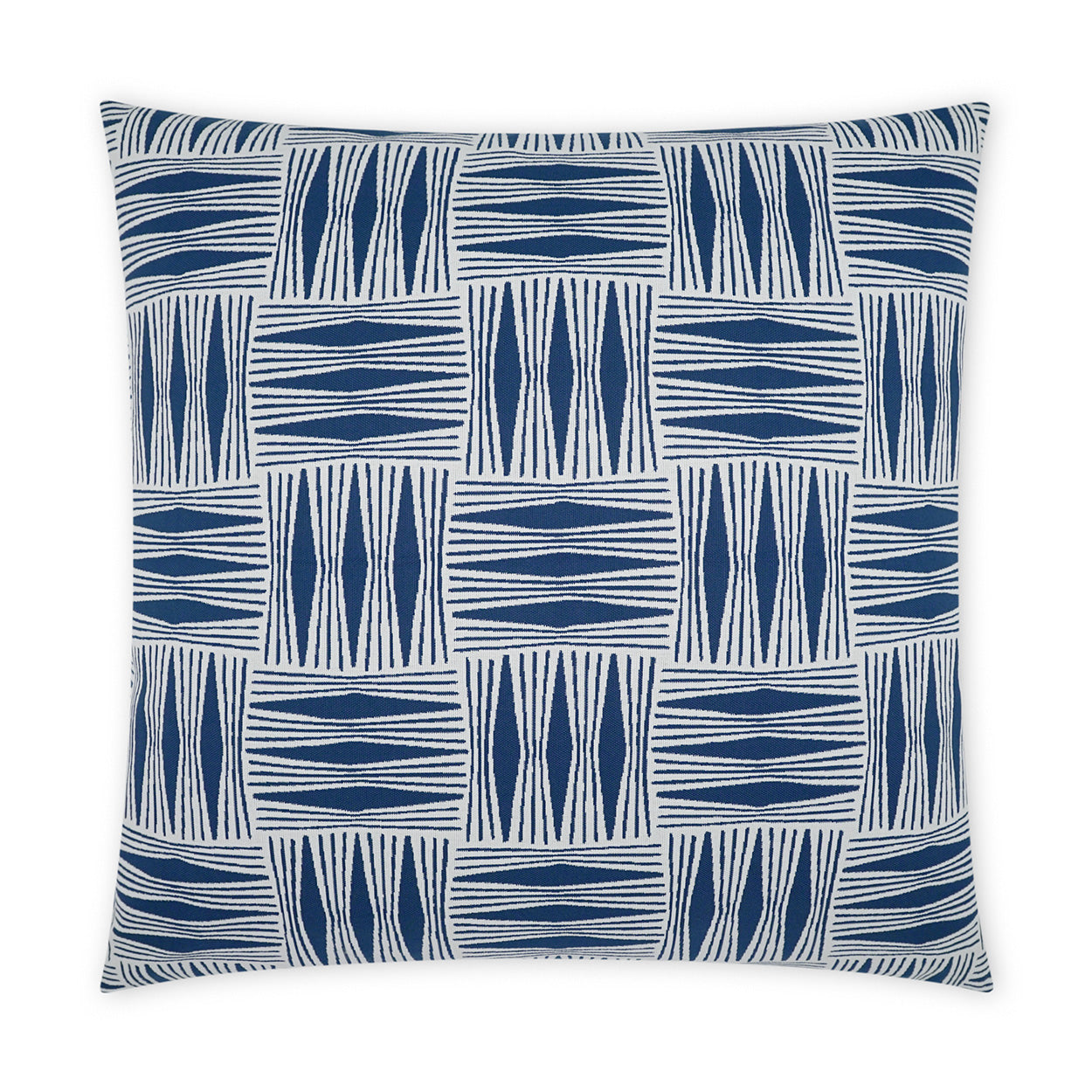 Kizomba Outdoor Throw Pillow - Blue | DV KAP