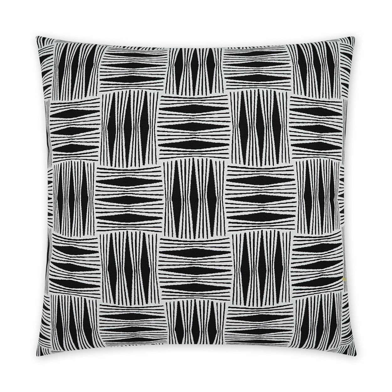 Kizomba Outdoor Throw Pillow - Ebony | DV KAP