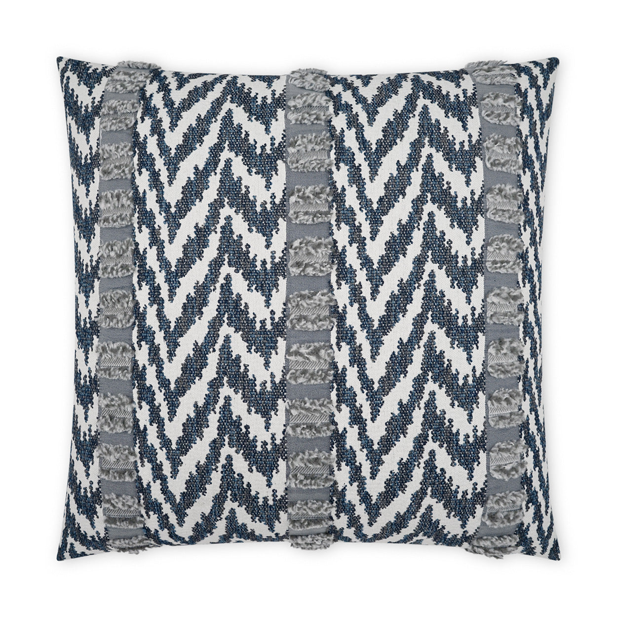 Indiana Outdoor Throw Pillow - Indigo | DV KAP