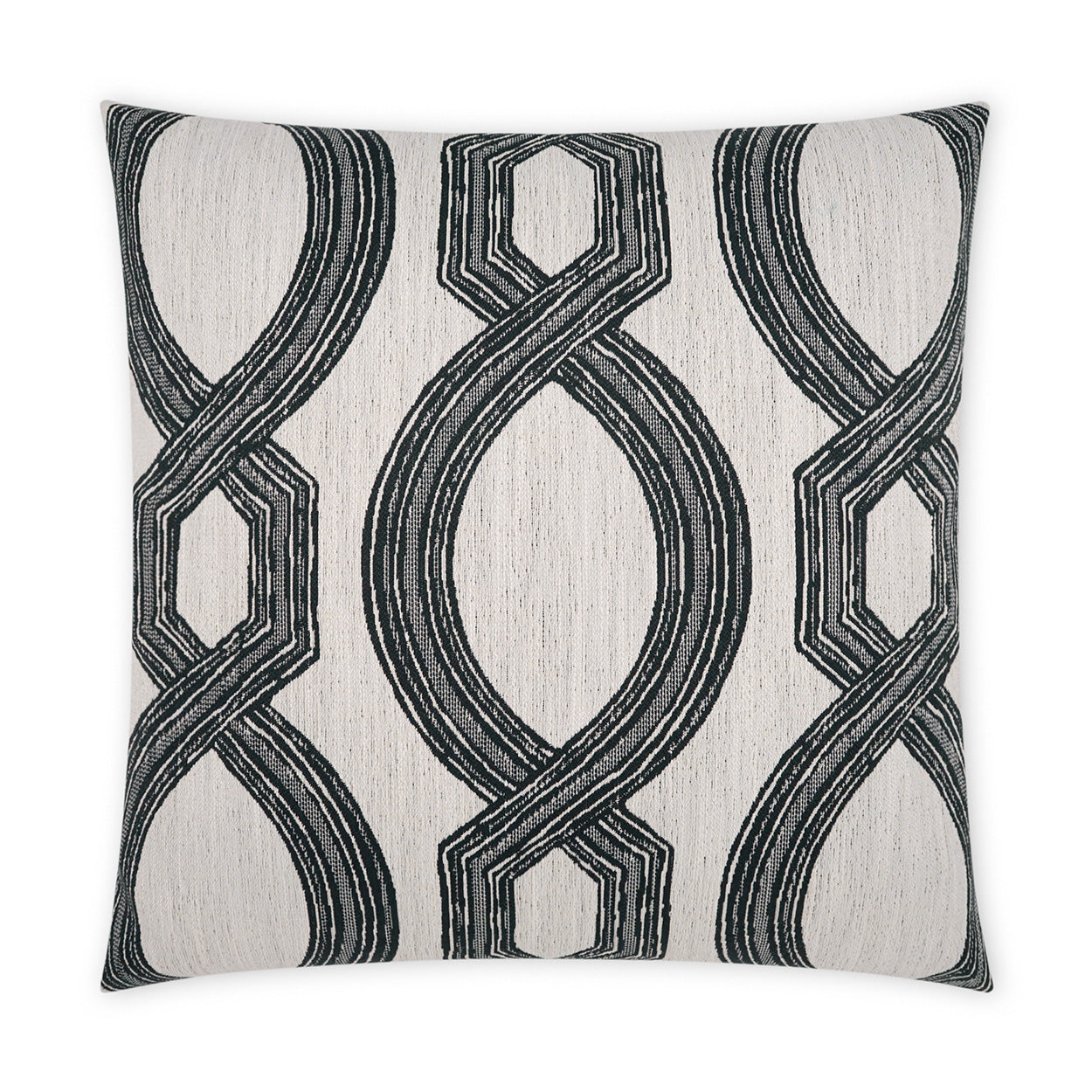 Evadne Outdoor Throw Pillow - Black | DV KAP