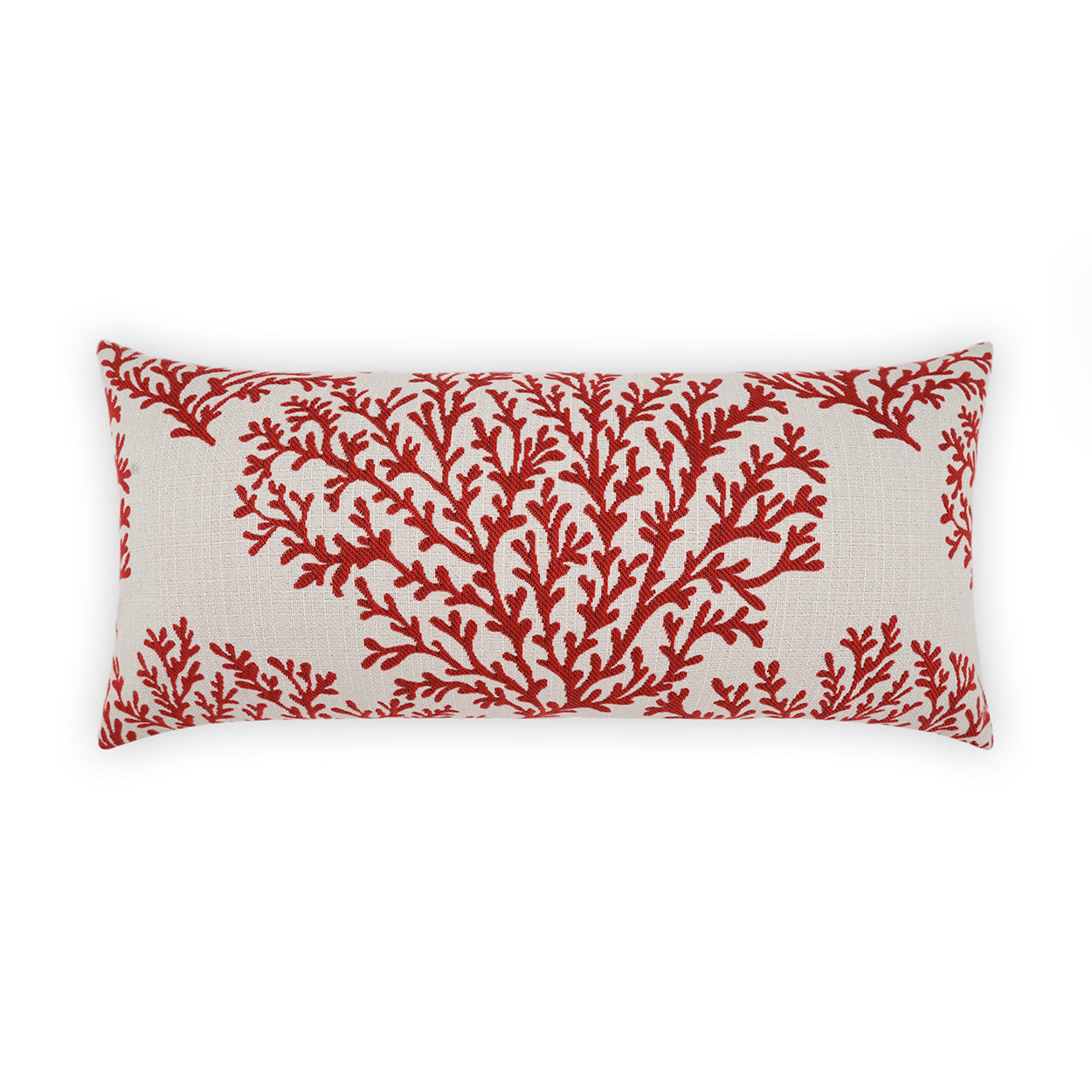 Peggy Lumbar Outdoor Throw Pillow - Red | DV KAP