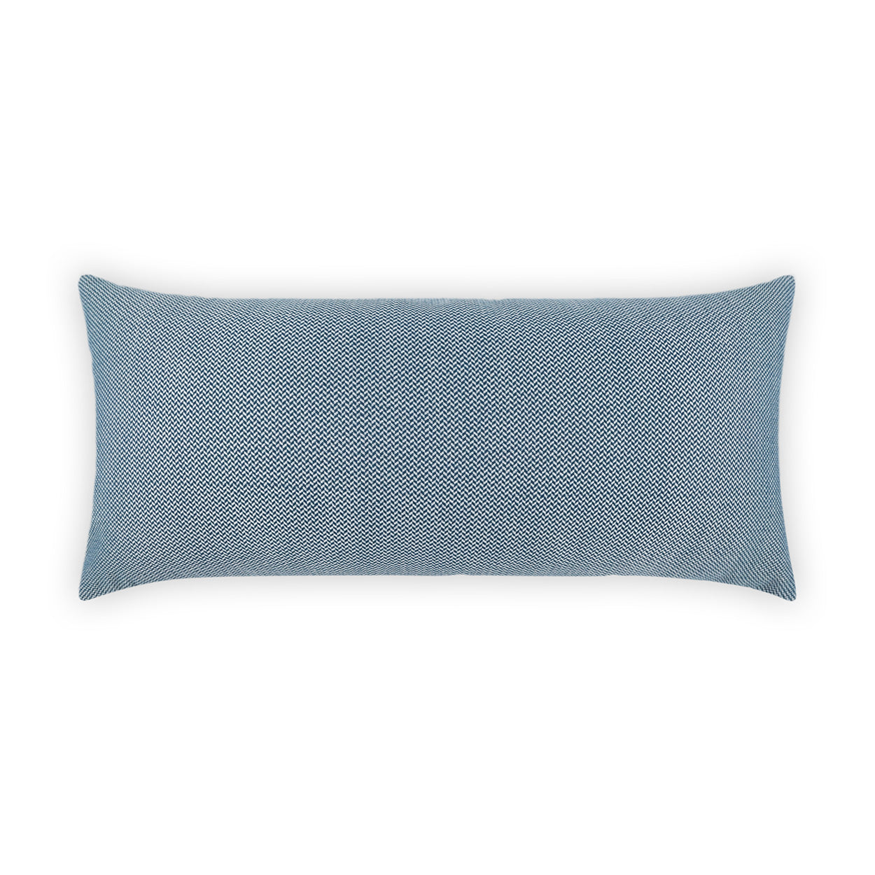 Pyke Lumbar Outdoor Throw Pillow - Blue | DV KAP