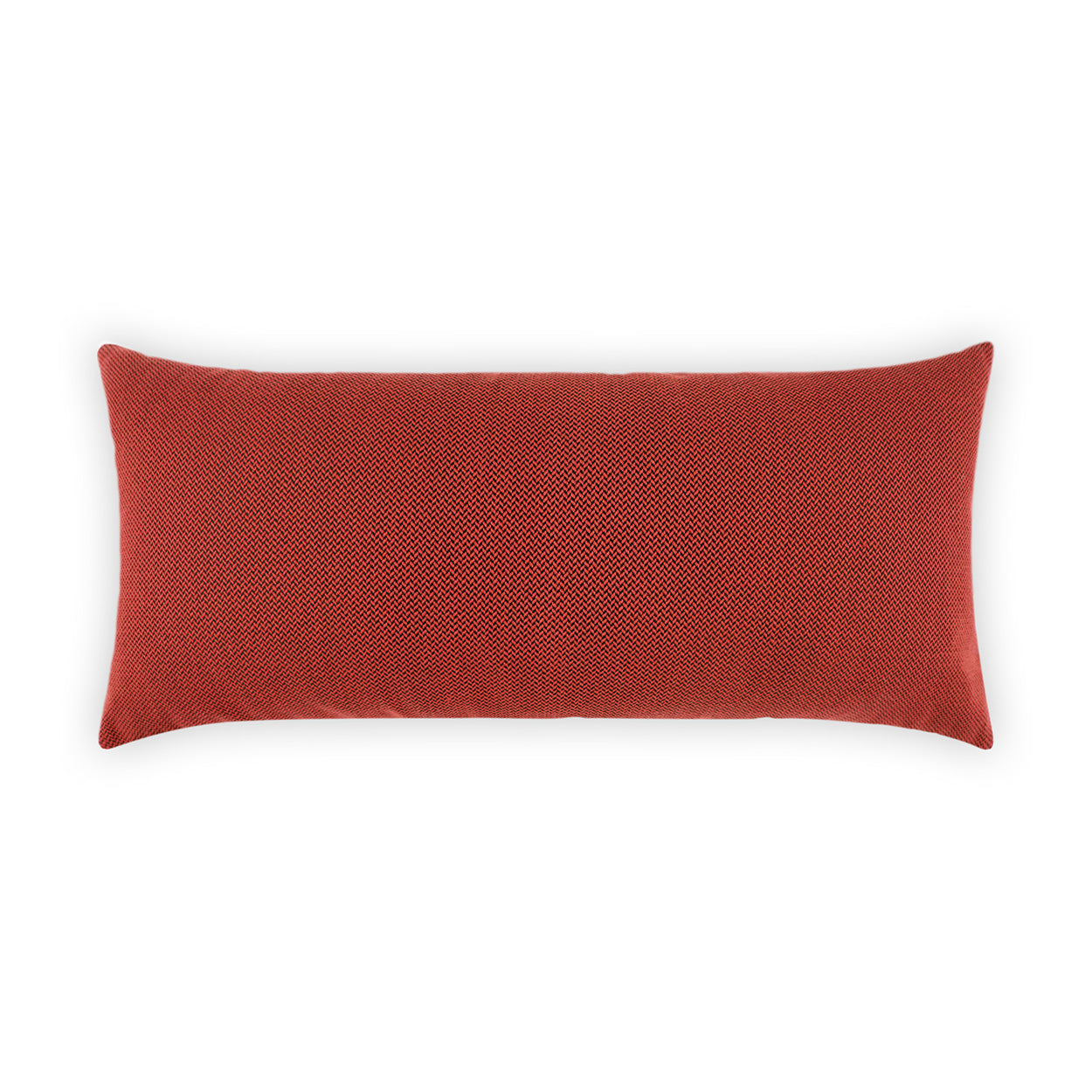 Pyke Lumbar Outdoor Throw Pillow - Red | DV KAP