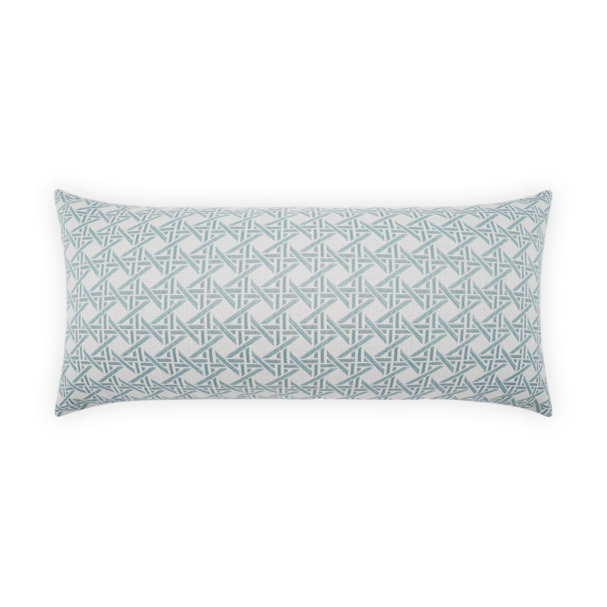 Pella Lumbar Outdoor Throw Pillow - Spa | DV KAP