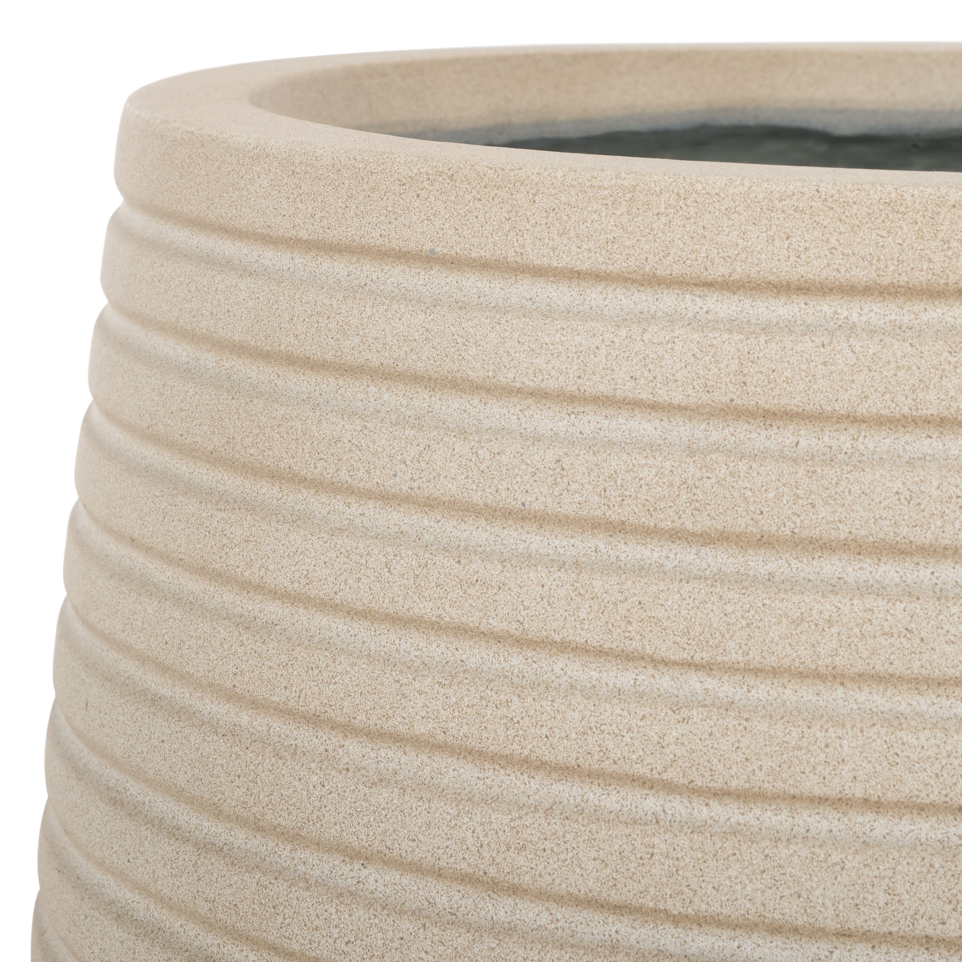 Safavieh Jasper Planter Pot (Set of 2), PAT1535, Beige