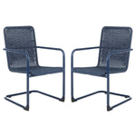 Safavieh Hutton Chair (Set of 2), PAT4040 - Navy