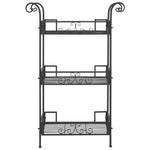 Safavieh Noreen 3 Tier Shelf, PAT5006 - Black