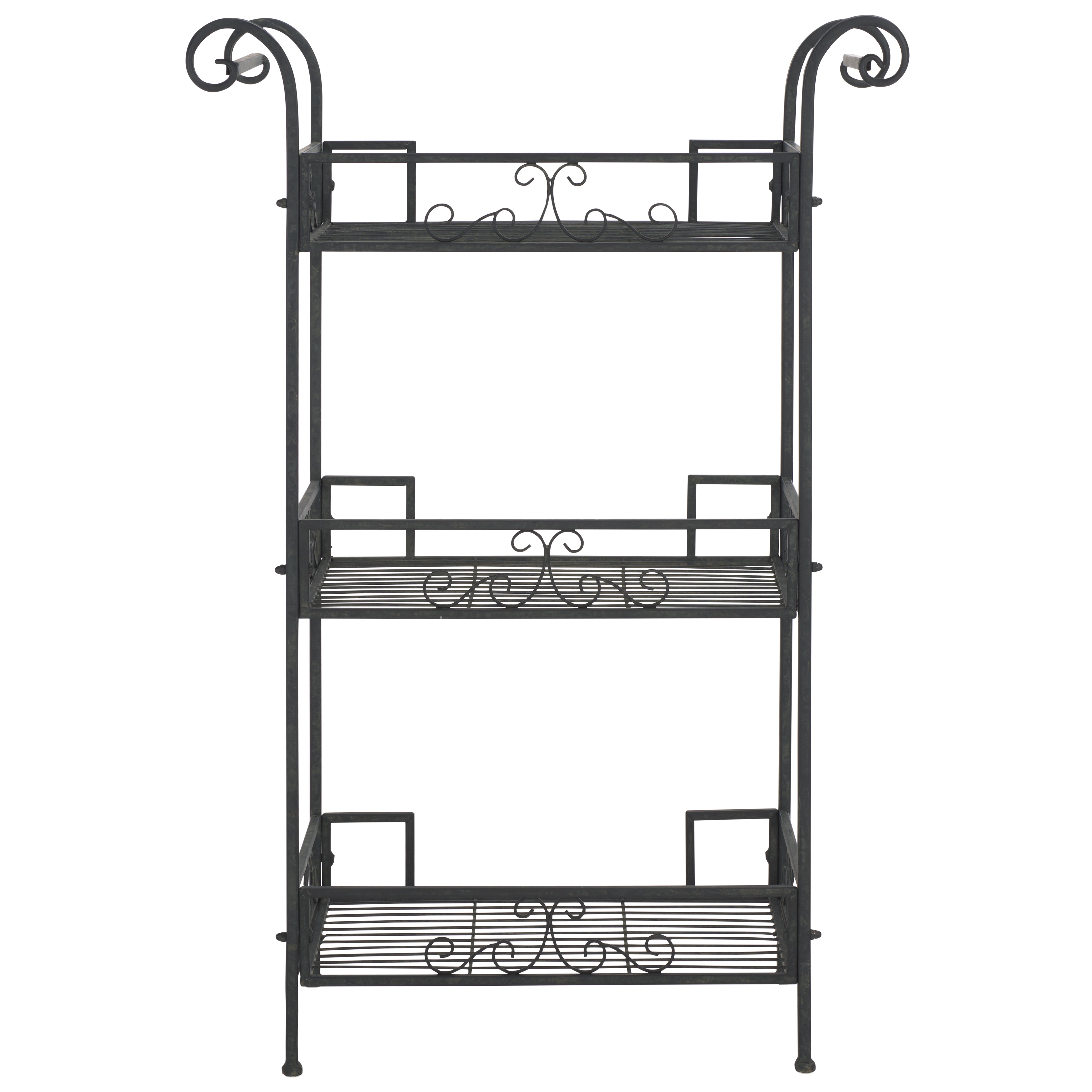 Safavieh Noreen 3 Tier Shelf, PAT5006 - Black