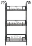 Safavieh Noreen 3 Tier Shelf, PAT5006 - Black