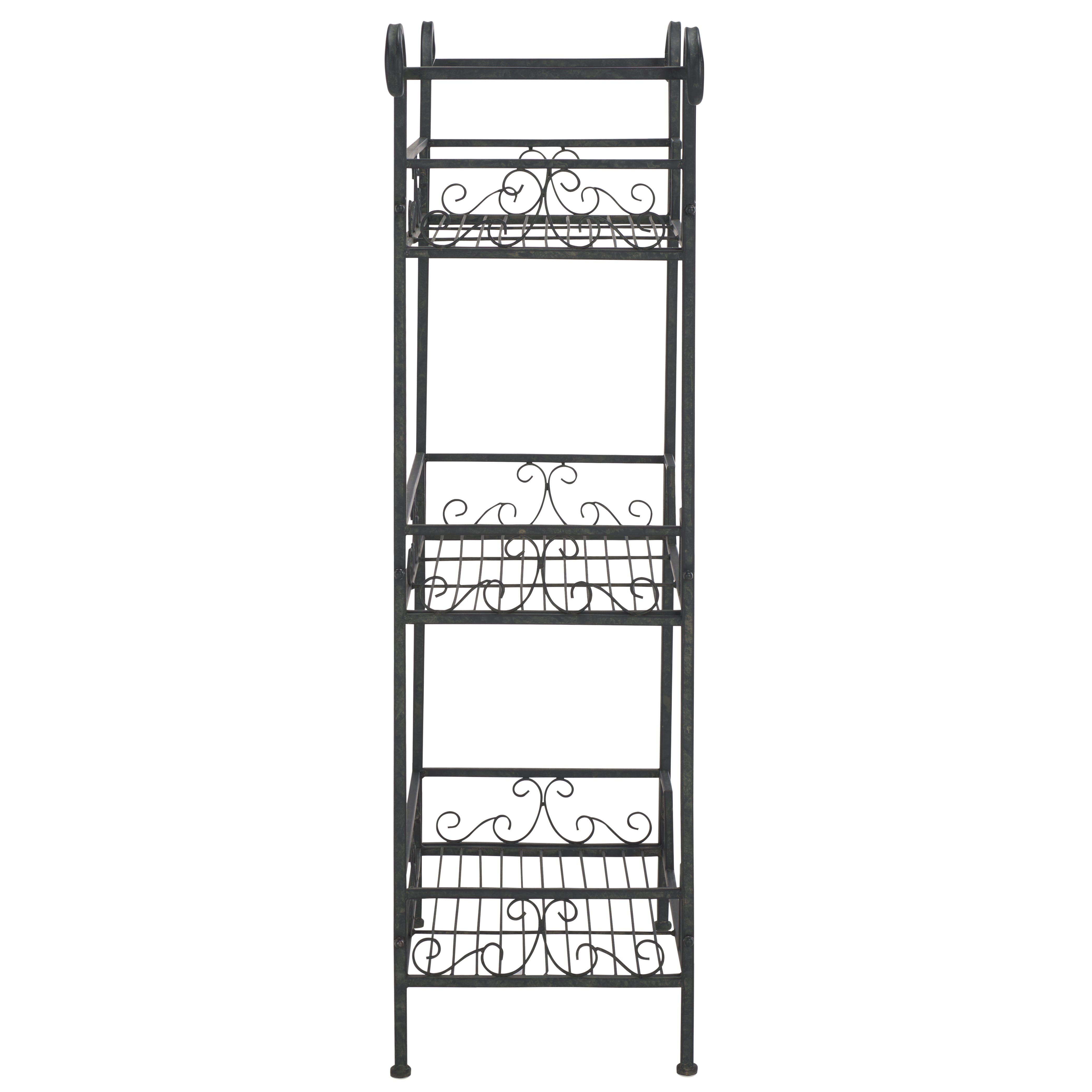 Safavieh Noreen 3 Tier Shelf, PAT5006 - Black