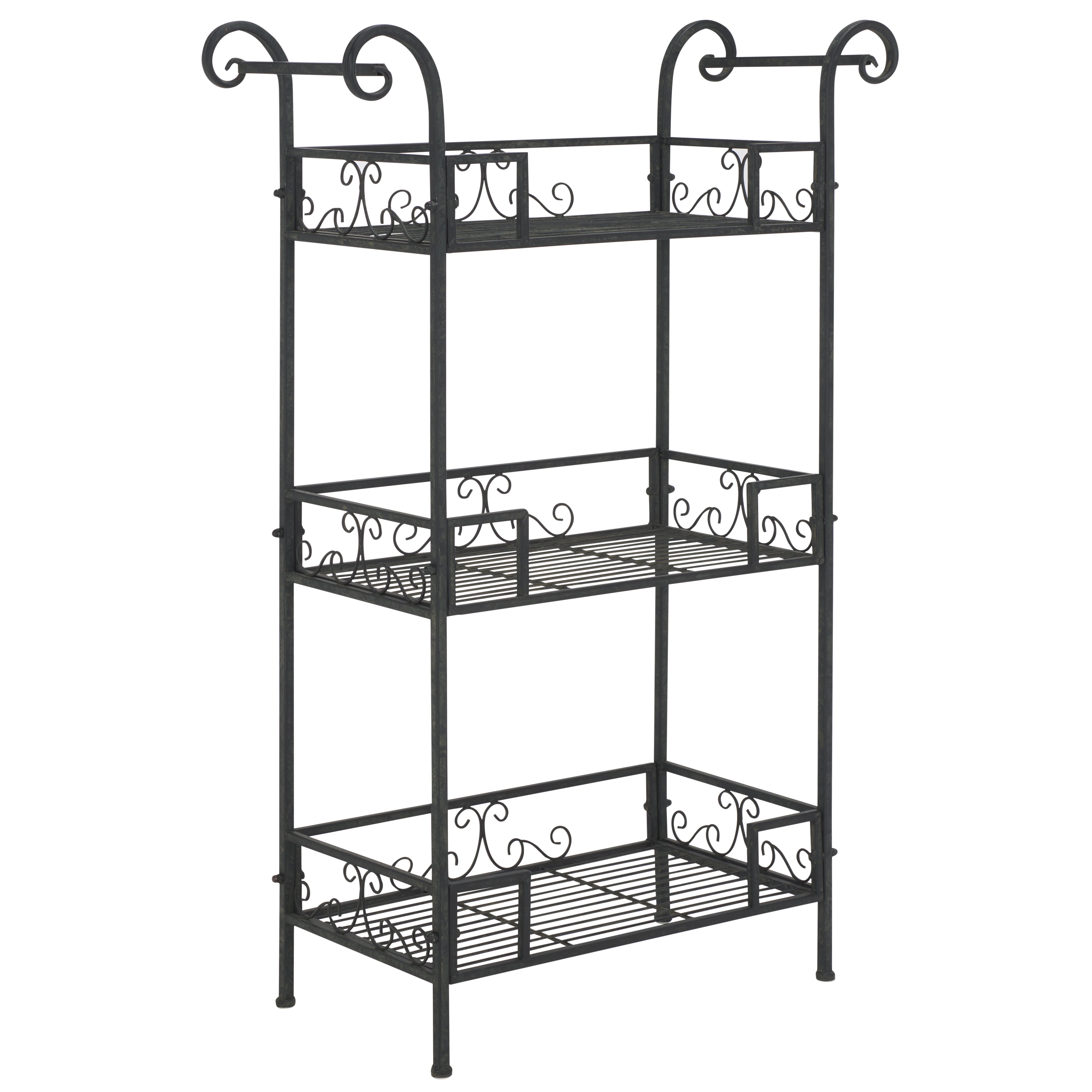 Safavieh Noreen 3 Tier Shelf, PAT5006 - Black