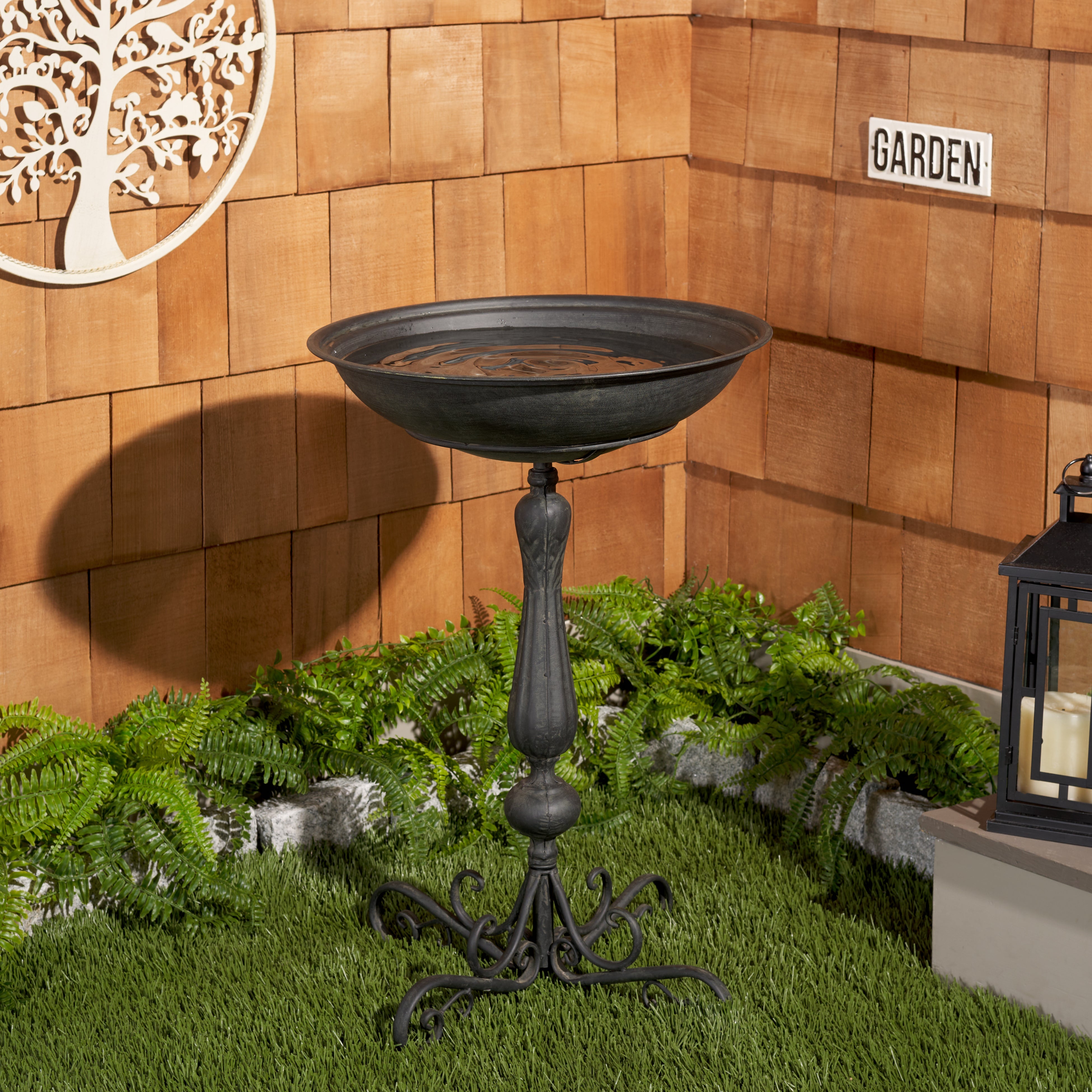 Safavieh Orian Bird Bath , PAT5023 - Black