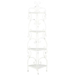 Safavieh Turuca 4 Tier Corner Shelf Unit , PAT5034 - Antique White