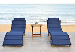 Safavieh Pacifica 3 Piece Lounge Set , PAT7020 - Natural / Navy