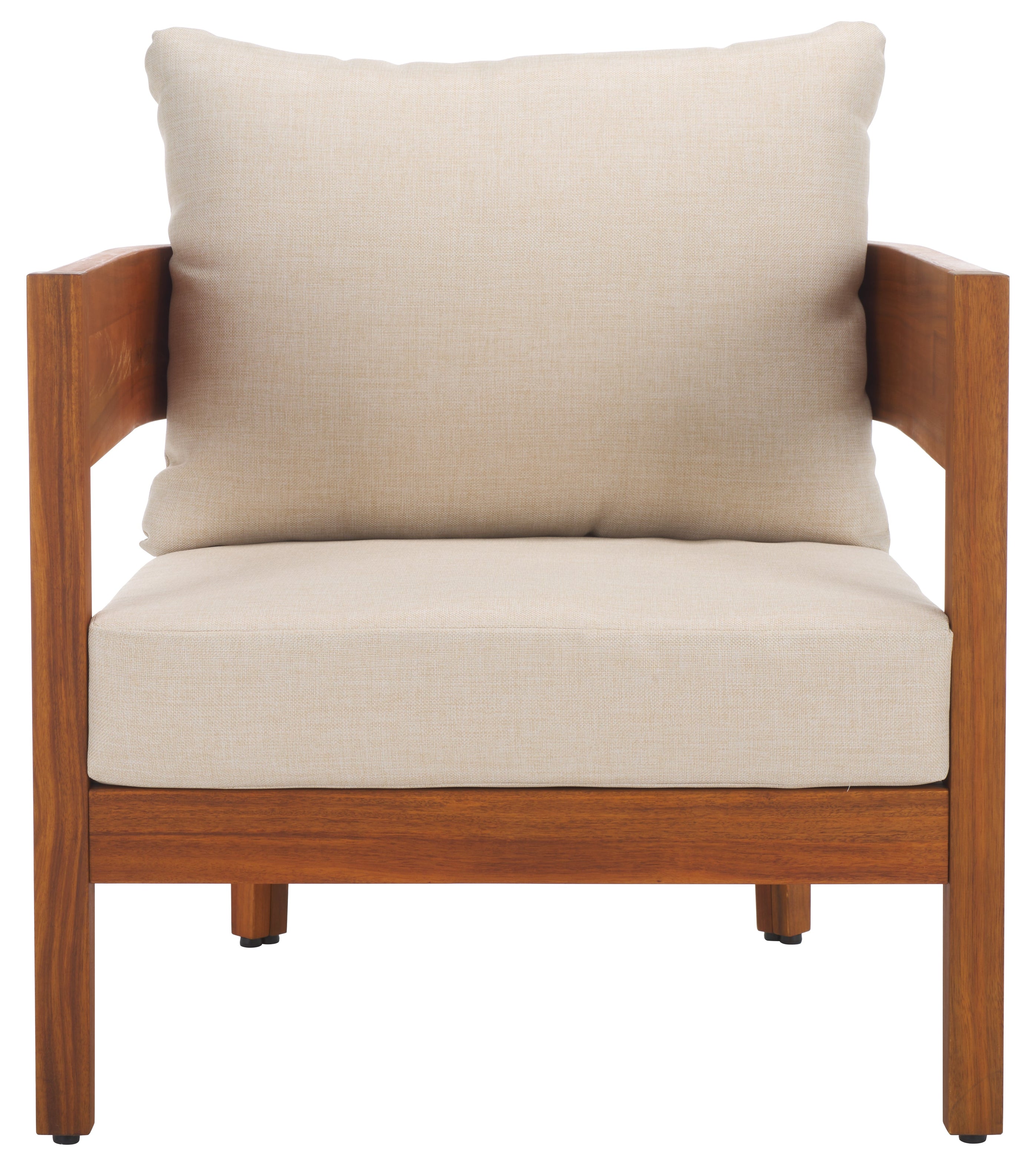 Safavieh Theo Chair (Set of 2), PAT7087 - Natural / Taupe