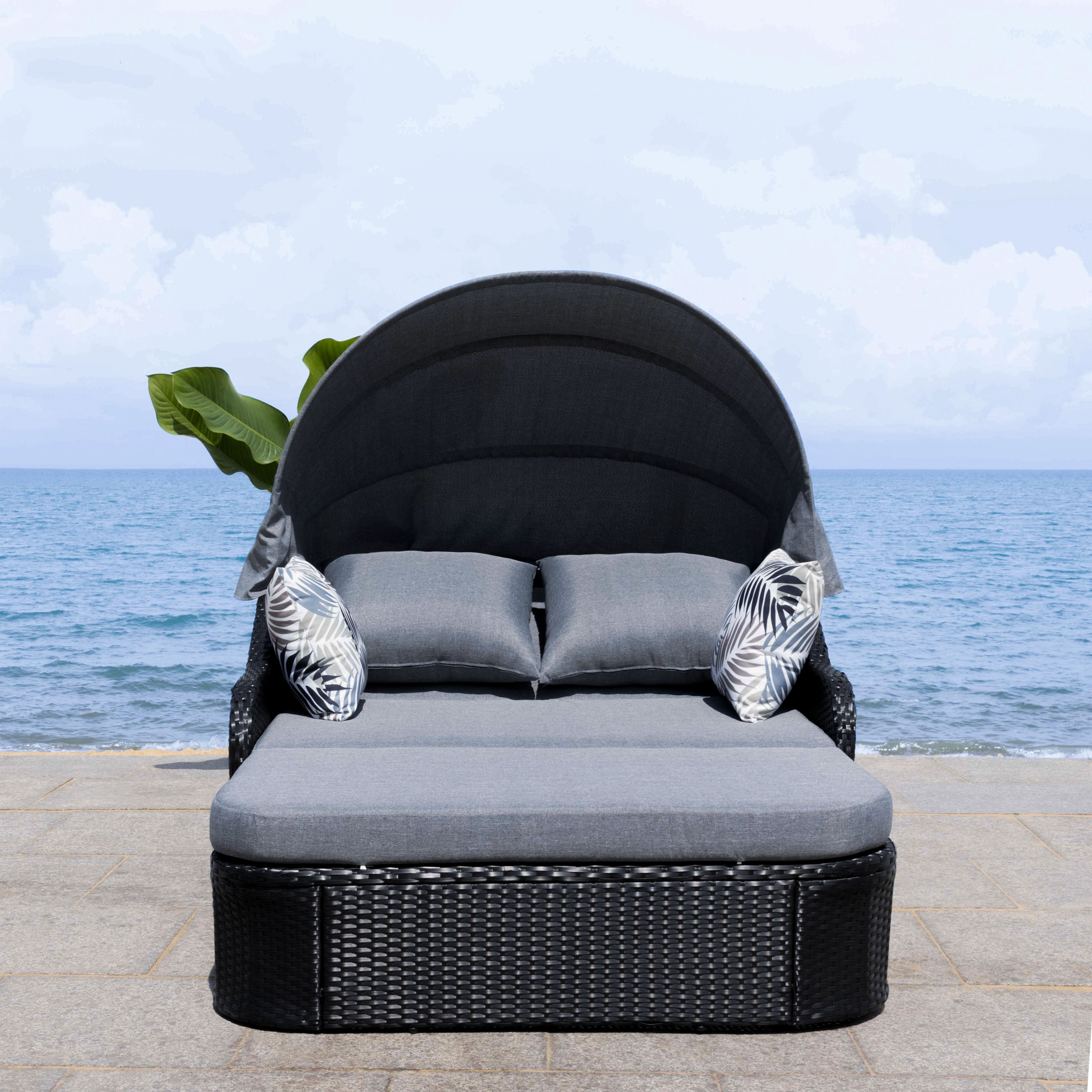 Safavieh Baloo Daybed, PAT7735 - Black / Grey