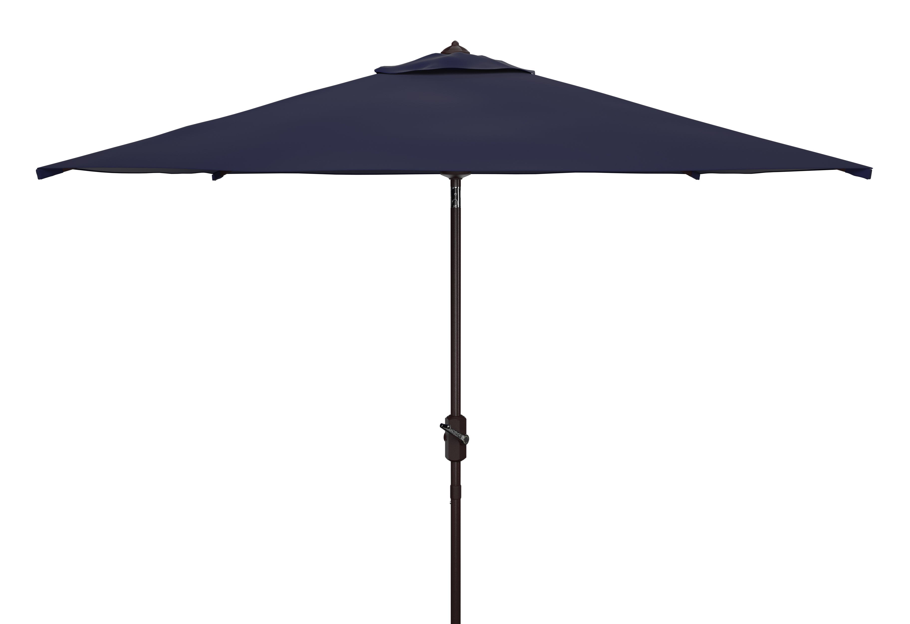 Safavieh Kamen 6.5 X 10 Ft Rect Market Umbrella, PAT8301 - Navy