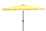 Safavieh Venice 6.5 X 10 Ft Rect Crank Umbrella , PAT8310 - Yellow