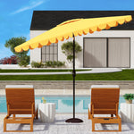 Safavieh Venice 6.5 X 10 Ft Rect Crank Umbrella , PAT8310 - Yellow