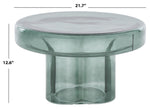 Safavieh Couture Patterson Glass Coffee Table, SFV1200 - Green