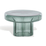 Safavieh Couture Patterson Glass Coffee Table, SFV1200 - Green